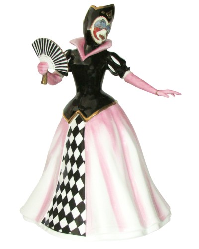 Royal Doulton Aria Prestige Venetian Masked Ball Collection Figurine HN4504 Royal Doulton, Royal Doulton Prestige, Figurines & Collectables, Royal Doulton, Pre Owned image