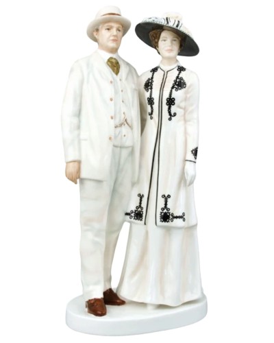 Royal Doulton Earl and Lady Grantham Downton Abbey Figurine HN5842 image