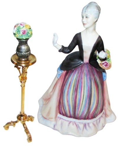 Royal Doulton Flower Arranging The Gentle Arts Prestige Figurine HN3040 image