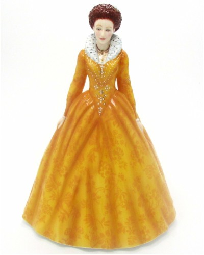 Showing image for Royal Doulton Queen Elizabeth 1 Young Queens Figurine HN5704 Royal Doulton Queen Elizabeth 1 Young Queens Figurine HN5704 image
