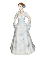 Royal Doulton 25th Anniversary Silver Occasions Pretty Ladies  HN5152