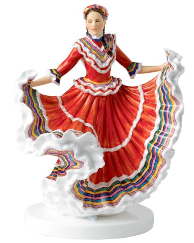 Royal Doulton Mexican Hat Dance Dancers of the World Figure HN5643 Royal Doulton, Royal Doulton Contemporary Pretty Ladies, Pretty Ladies, Figurines & Collectables, Brand New image