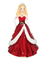 Royal Doulton Holiday Barbie Pretty Ladies Christmas 2011 Figurine HN5531 Royal Doulton Holiday Barbie Pretty Ladies Christmas 2011 Figurine HN5531