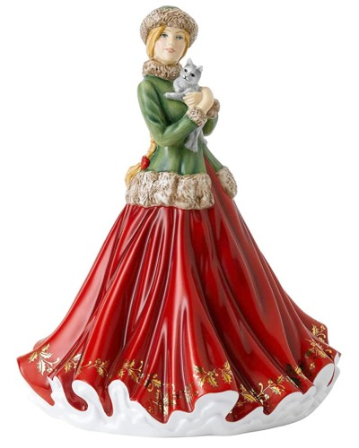 Royal Doulton Christmas Treat Annual Christmas Figure of the year 2020 HN5930 Royal Doulton, Royal Doulton Contemporary Pretty Ladies, Pretty Ladies, Royal Doulton, Brand New , Christmas Gifts image