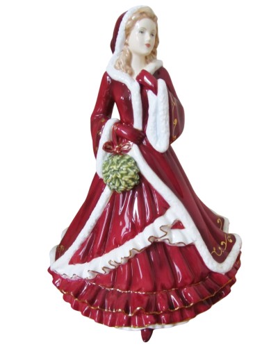 Royal Doulton Christmas Day 2011 Christmas Wish Figurine HN5429 Royal Doulton, Royal Doulton Contemporary Pretty Ladies, Pretty Ladies, Figurines & Collectables, Royal Doulton, Pre Owned, Christmas All, Christmas Gifts image