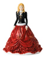 Royal Doulton Festive Stroll HN5854 Christmas petite of the year Figurine 2017 Royal Doulton Festive Stroll HN5854 Christmas petite of the year Figurine 2017