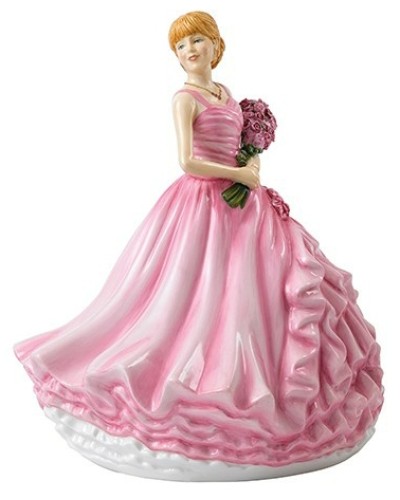 Royal Doulton I Love You Language of Flowers (Red Rose) HN3994 image