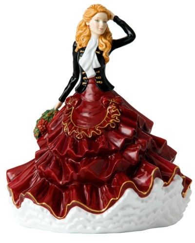 Royal Doulton Season of Joy Christmas Figure of the Year 2017 HN5853 image