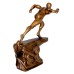 Royal Doulton Sprinter SG6 Bronze Effect Porcelain Sporting Figurine Royal Doulton, Figurines & Collectables, Royal Doulton, Brand New image