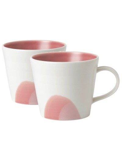 Royal Doulton 1815 Coral Mug (Set of 2) Tableware, Royal Doulton, Royal Doulton, Homewares, Royal Doulton, Brand New , Wedding Gifts, mugs image