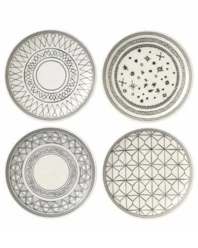 Showing image for Royal Doulton ED Charcoal Grey Lines Side Plates 21cm (Set of 4) Royal Doulton ED Charcoal Grey Lines Side Plates 21cm (Set of 4) Royal Doulton, Royal Doulton, Royal Doulton, Brand New , Wedding Gifts image