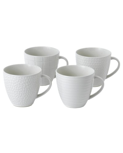 Showing image for Royal Doulton Gordon Ramsay Maze Grill Mixed Pattern White Mugs (Set of 4) Royal Doulton Gordon Ramsay Maze Grill Mixed Pattern White Mugs (Set of 4) image