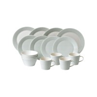 Royal Doulton Pacific Mint Dots 16 Piece Dinner Set