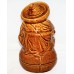 Sadler Mexican Brown Treacle Glazed Coffee Storage Canister Tableware, Sadler image
