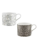 Spode The Original Morris & Co Batchelors Button and Acorn Set of 2 Mugs 