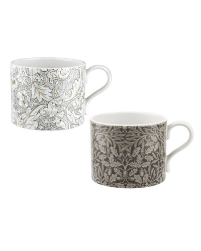 Spode The Original Morris & Co Batchelors Button and Acorn Set of 2 Mugs Tableware, Portmeirion, Portmeirion , Homewares, Brand New , Christmas Gifts, Wedding Gifts, mugs image