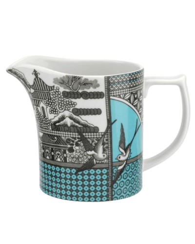 Showing image for Spode Patchwork Willow Teal Cream Jug Spode Patchwork Willow Teal Cream Jug Tableware, Portmeirion, Portmeirion , Brand New , Christmas Gifts image