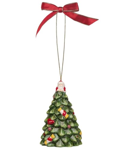 Spode Christmas Tree Bell Hanging Ornament image