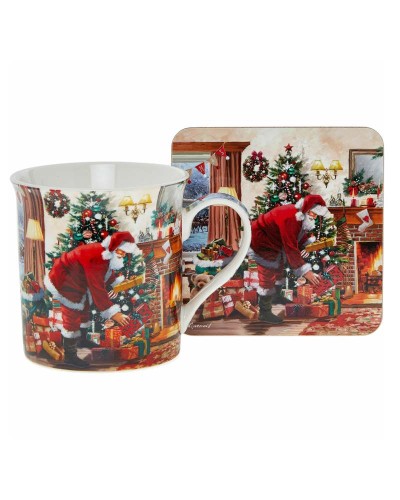 Showing image for Santa & Christmas Tree Mug & Coaster Set The Leonardo Collection Santa & Christmas Tree Mug & Coaster Set The Leonardo Collection Tableware, Homewares, Brand New , Christmas All, Christmas Gifts, mugs, Leonardo Collection image
