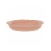 Baci Milano Rustic Style Decorated Coral Porcelain Bowl 26 x 26 cm image