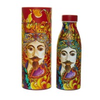 Baci Milano Le Gioie Red Mood Printed Stainless Steel Bottle
