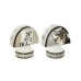 Baci Milano Black, Grey & White 2pc Condiment set image