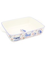 Cath Kidston Blue Dogs Rectangular Handled Roasting Dish 28cm