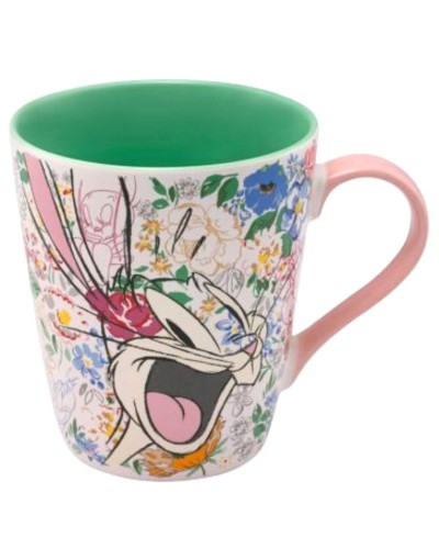 Cath Kidston Tunes and Blooms Loony Tunes Cream Stanley Mug image