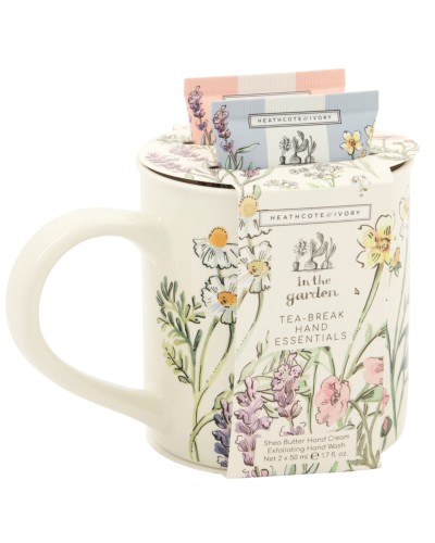Heathcote and Ivory Gardeners Tea-Break Hand Essentials with Hand Cream and wash image