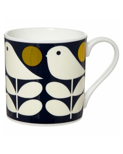 Showing image for Orla Kiely Early Bird Mug Dark Navy Bone China Mug Orla Kiely Early Bird Mug Dark Navy Bone China Mug Tableware, Homewares, Wedding Gifts, mugs image