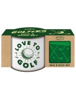 Robert Frederick Gentlemen's Emporium Enamel Mug & Socks - Love to Golf