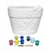 Robert Frederick Paint Your Own Flower Pot Little Gardener Tableware, Homewares, Brand New , Christmas Gifts, Christening Gifts image