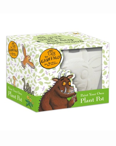 Robert Frederick Paint Your Own Flower Pot Gruffalo image