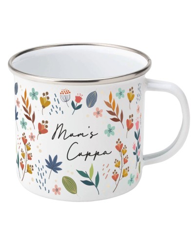Robert Frederick Mum's Cuppa Enamel Mug image