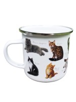 Robert Frederick Enamel Mug Cats