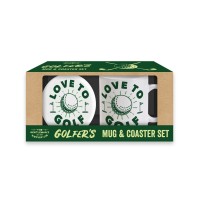 Robert Frederick Gentlemen's Emporium Golfers Mug & Coaster