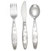 Zilverstad Emergency Vehicle 3pc Stainless Steel Childrens Cutlery Set image