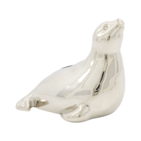 Zilverstad Silver Colour Seal Money Box