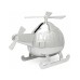 Showing image for Zilverstad Silver Colour Helicopter Money Box Zilverstad Silver Colour Helicopter Money Box image