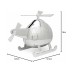 Showing image for Zilverstad Silver Colour Helicopter Money Box Zilverstad Silver Colour Helicopter Money Box image