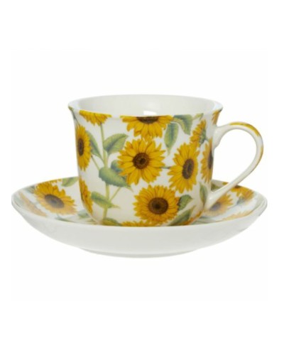 Showing image for Abbeydale Yellow Sunflower Breakfast Cup and Saucer Abbeydale Yellow Sunflower Breakfast Cup and Saucer image