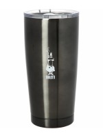 Bialetti Dark Grey Stainless Steel Vacuum Insulated Travel mug 550 ml