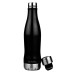 Glacial Black Metallic Stainless Steel Thermal Bottle image