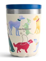 Chilly`s Emma Bridgwater Polka Dogs Stainless Steel Reusable Coffee Cup 340ml