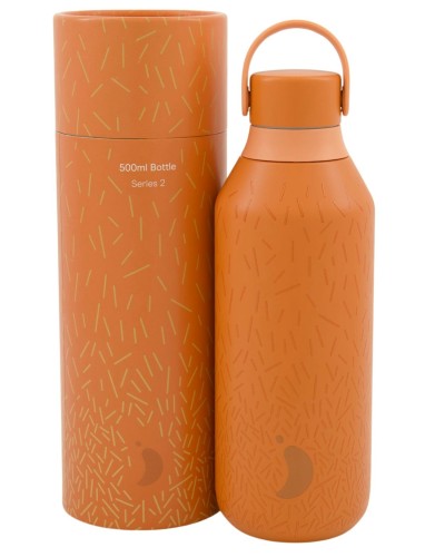 Chilly`s Fire Orange Series 2 Stainless Steel Thermal Bottle 500ml image