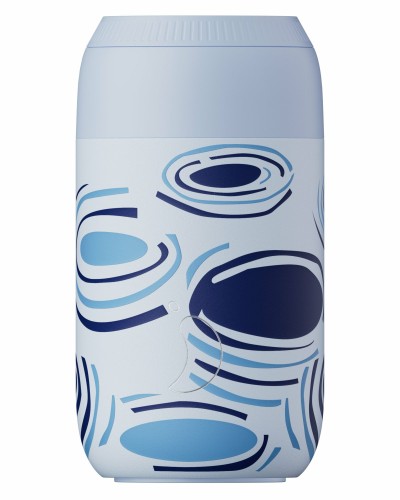 Chilly's House of Sunny Klein Blue Hockney Stainless Steel Coffee Cup 340ml image