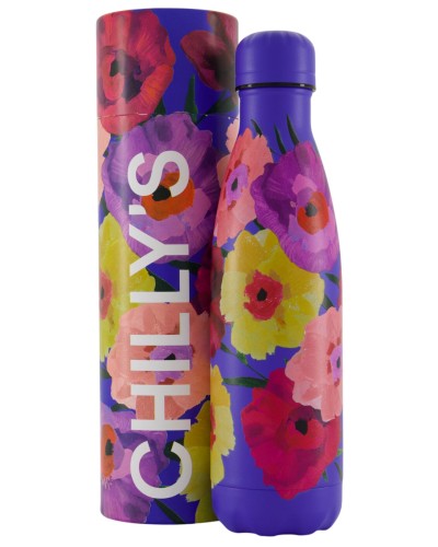 Showing image for Chilly`s Maxi Poppy Floral Edition Stainless Steel Thermal Bottle 500ml Chilly`s Maxi Poppy Floral Edition Stainless Steel Thermal Bottle 500ml Tableware, Homewares, Brand New , Christmas Gifts image