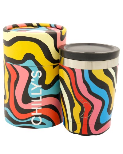 Showing image for Chilly`s Michela Picchi Psychedelic Dream Stainless Steel Reusable Coffee Cup 340ml Chilly`s Michela Picchi Psychedelic Dream Stainless Steel Reusable Coffee Cup 340ml image