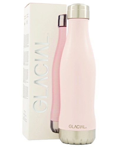 Glacial Matte Pink Powder Stainless Steel Thermal Bottle image