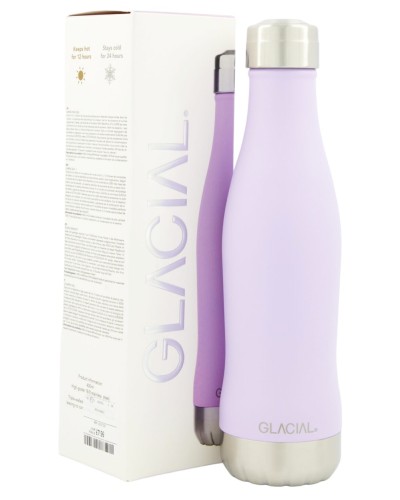 Showing image for Glacial Matte Lavender Stainless Steel Thermal Bottle Glacial Matte Lavender Stainless Steel Thermal Bottle Tableware, Homewares, Brand New , Christmas Gifts, Glacial Bottles image